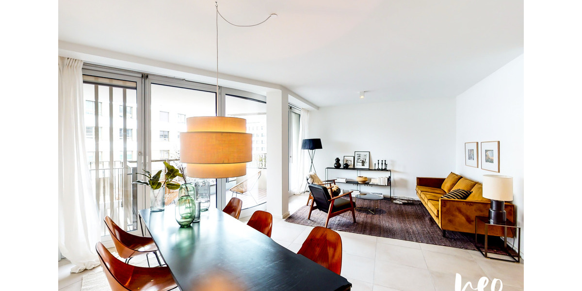 Masterbedroom, Wannenbad, Gäste-WC und Südbalkon 4 zimmer