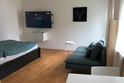 Möblierte 1-Zimmer-Wohnung warm mit EBK inkl TG-Platz, DSL, Strom 1 zimmer