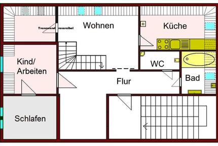 Wohnung Weimar - 5 Zimmer, 80 m&sup2;, 890&euro; | Angebot:25417081