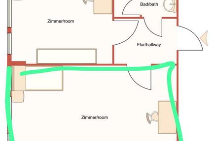Wohnen auf Zeit Potsdam - 1 Zimmer, 29 m&sup2;, 280&euro; | Angebot:26234018
