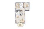 Etagenwohnung Sulzbach-Rosenberg Rosenberg - 3 Zimmer, 86 m&sup2;, 900&euro; | Angebot:26636171