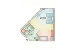 Etagenwohnung Bayreuth City - 1 Zimmer, 33 m&sup2;, 395&euro; | Angebot:26625758