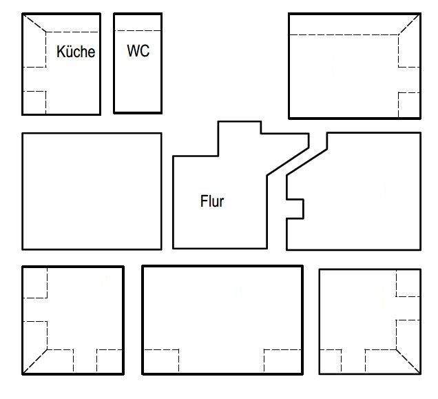 Etagenwohnung Aue-Bad Schlema Bad Schlema - 6 Zimmer, 87 m&sup2;, 450&euro; | Angebot:25744626