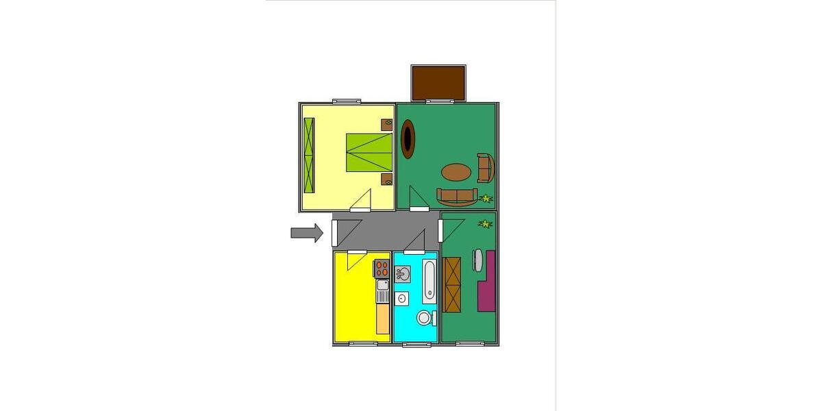 Etagenwohnung Zittau - 3 Zimmer, 60 m&sup2;, 398&euro; | Angebot:26643857