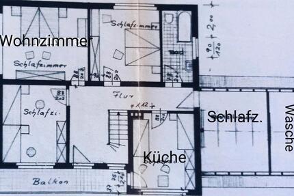 Mietwohnung 120m² mit Einbauküche 4 Zimmer, Küche, Bad, Balkon 7 zimmer