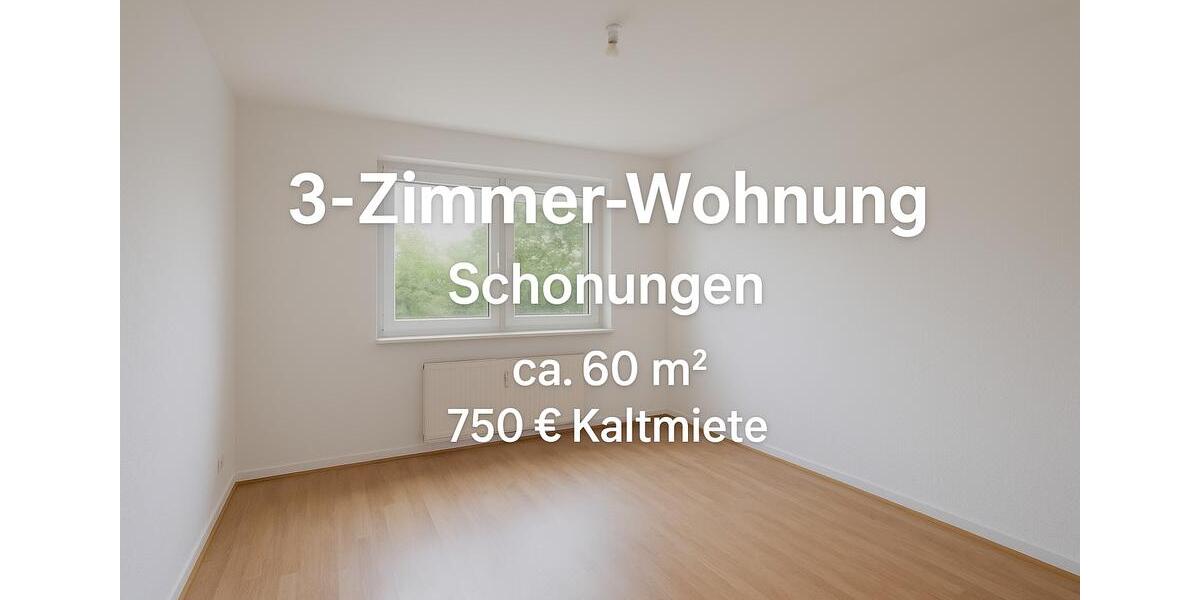 Erdgeschoßwohnung Schonungen Forst - 3 Zimmer, 60 m&sup2;, 750&euro; | Angebot:25022790