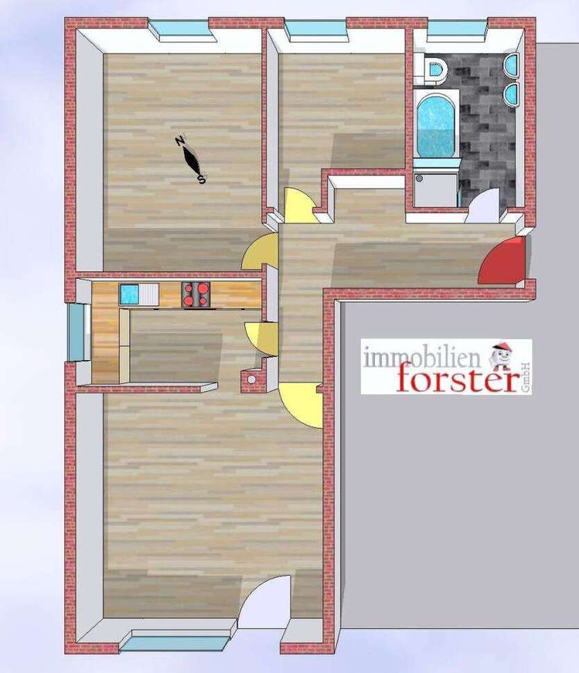 Wohnung zum Mieten in Peißenberg 940 € 72 m²