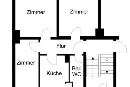 Wohnung Bremerhaven Lehe - 3 Zimmer, 48 m&sup2;, 304&euro; | Angebot:26179895