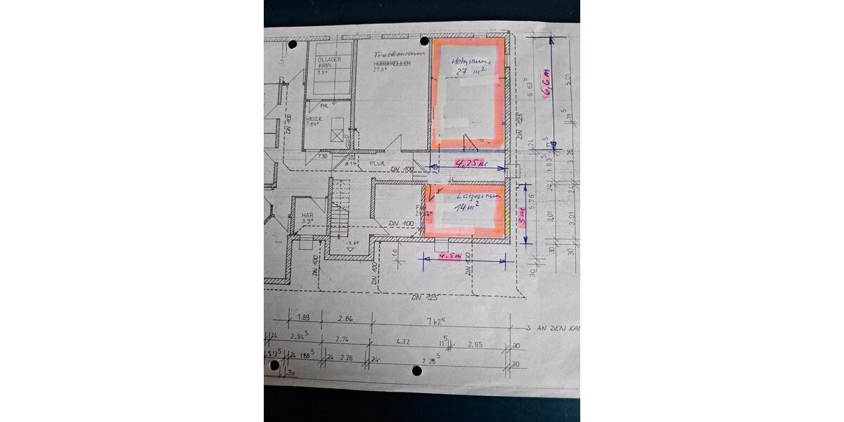 Kellerraum 27qm in keilberg 1 zimmer