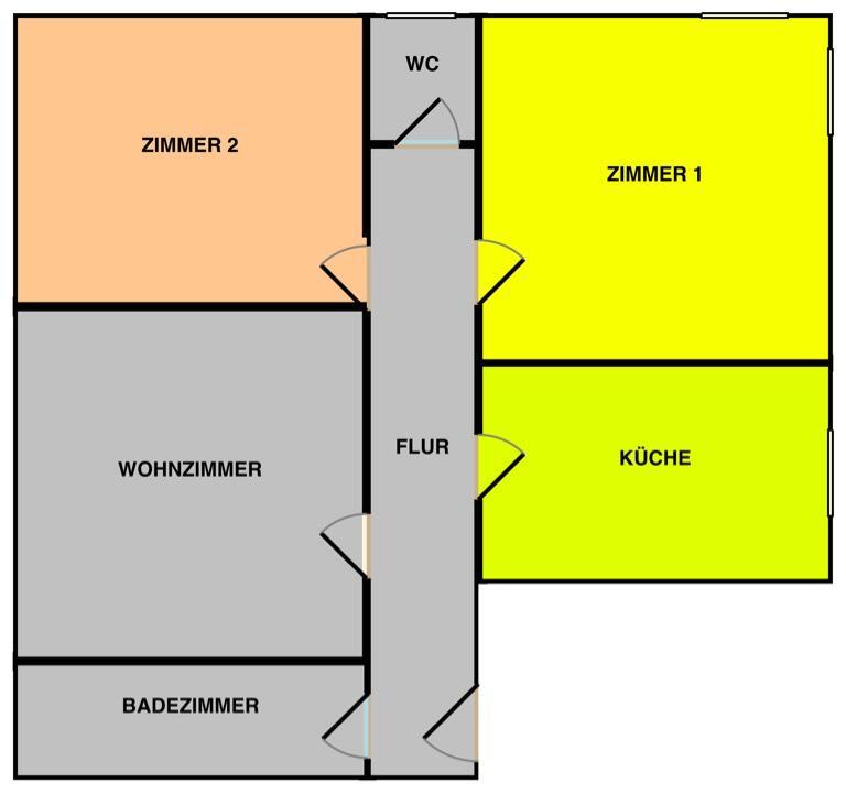 KERNSANIERT 3 Zi 75qm Anbau wie EFH Wohnung Grundschule