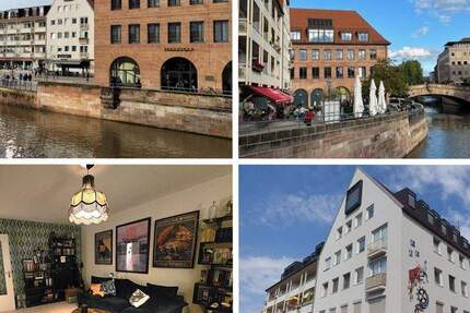 Wohnung Nürnberg Sebald - 2 Zimmer, 58 m&sup2;, 754&euro; | Angebot:24726306