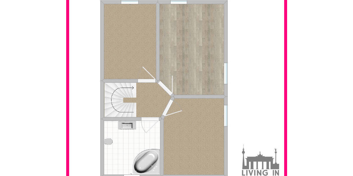 Doppelhaushälfte Berlin Mahlsdorf - 5 Zimmer, 109 m&sup2;, 1.799&euro; | Angebot:26192234