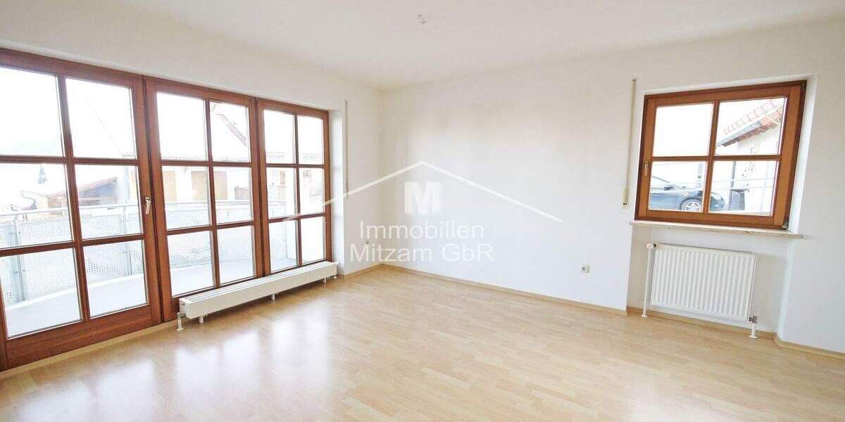 Kompakte 3-Zimmer-Ergeschoss-Whg. mit EBK und Garage in ruhiger Lage von Töging 3 zimmer