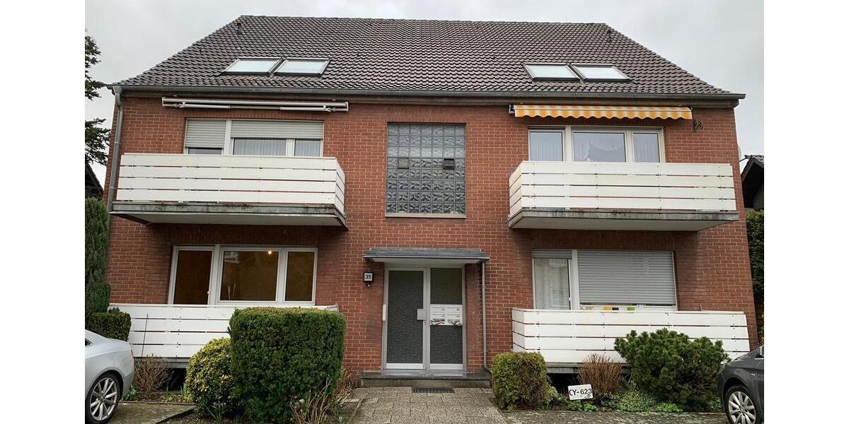 Tolle Wohnung 1. OG 2,5 ZKDB mit Balkon zum 01.02. in Wesel 2 zimmer