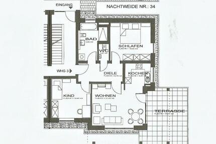 Wohnung Buttenwiesen - 3 Zimmer, 86 m&sup2;, 830&euro; | Angebot:25254928