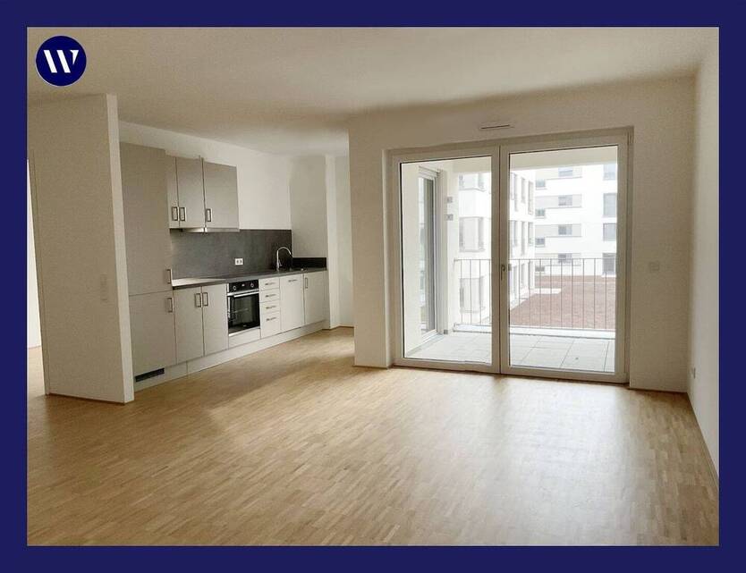 Genießen Sie das Wohnen! Helle 3 Zimmer, Balkon, Einbauküche, Bad mit Walk-In-Dusche, Aufzug