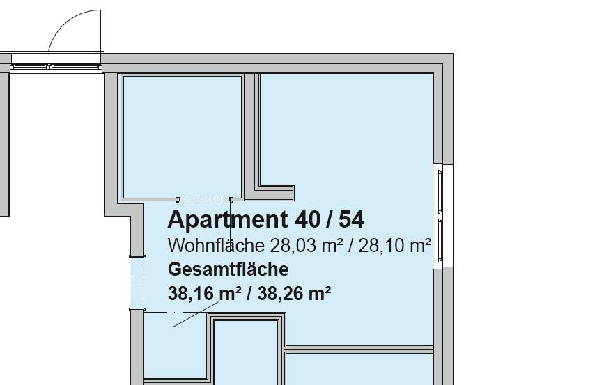 Etagenwohnung Weidenberg - 1 Zimmer, 28 m&sup2;, 450&euro; | Angebot:19596427