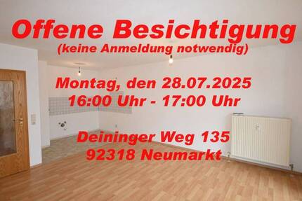 Kurze Wege - top versorgt! 2-Zimmer-Wohnung mit TG-Stellplatz in Neumarkt
