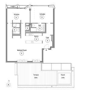 Etagenwohnung Berlin Mitte - 3 Zimmer, 149 m&sup2;, 3.576&euro; | Angebot:25269982
