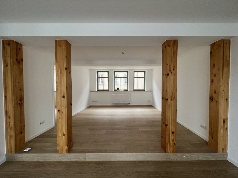 Traumhafte Stadtwohnung im sanierten Fachwerkhaus 3 zimmer