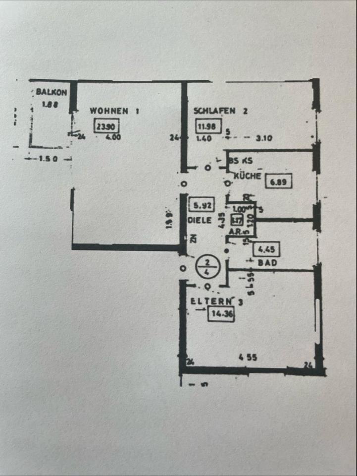Neu möblierte und sanierte Wohnung auf Zeit