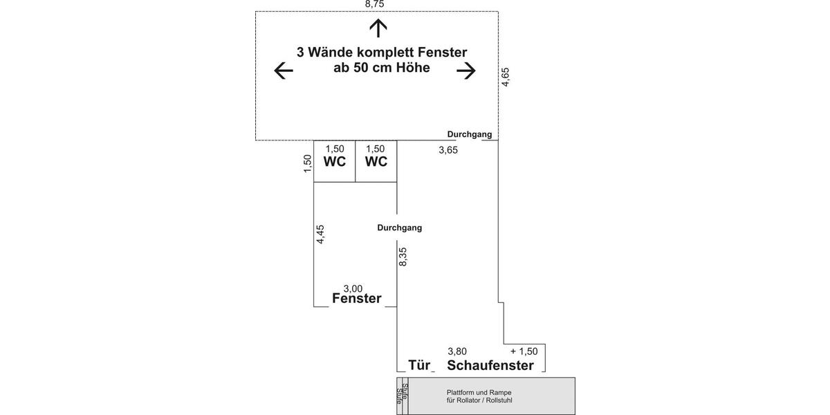 Gewerbeobjekt Hattingen - 1.225&euro; | Angebot:24657229
