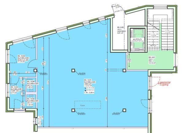 VL3700VB Moderne Neubau-Gewerbeflächen in einem Geschäftshaus ca. 15 km westlich von Regensburg