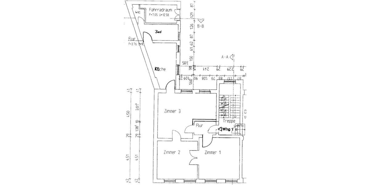 Etagenwohnung Greifswald - 3 Zimmer, 87 m&sup2;, 740&euro; | Angebot:26097663