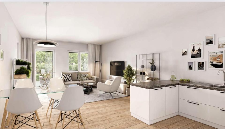 Etagenwohnung Hirschaid - 4 Zimmer, 92 m&sup2;, 1.288&euro; | Angebot:26705827