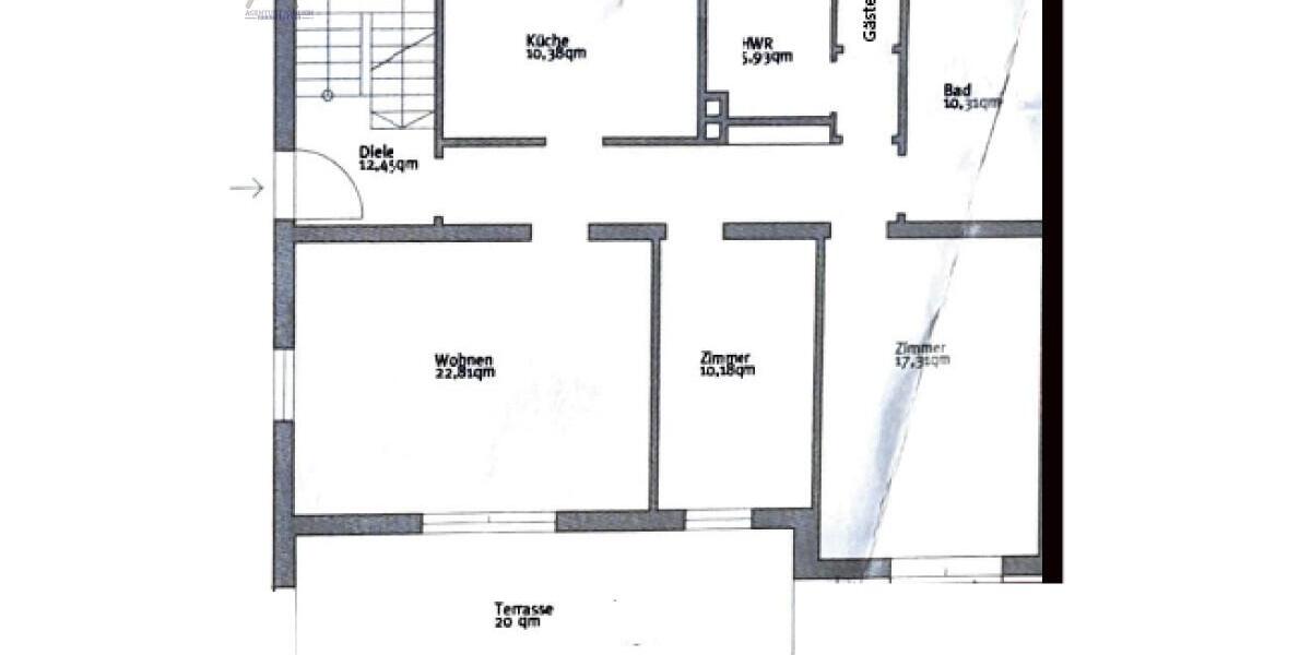 Erdgeschoßwohnung Otterfing - 3.5 Zimmer, 95 m&sup2;, 1.760&euro; | Angebot:25652543