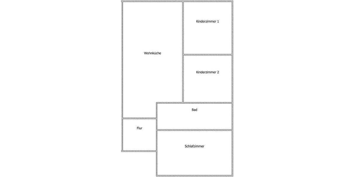 Dachgeschoßwohnung Themar - 4 Zimmer, 84 m&sup2;, 485&euro; | Angebot:26457860