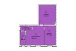 Etagenwohnung Osnabrück Schölerberg - 2 Zimmer, 45 m&sup2;, 540&euro; | Angebot:26789131