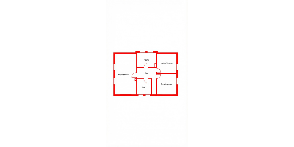 75qm 3-Zimmer-Wohnung im 1. Obergeschoss in Frielendorf 3 zimmer