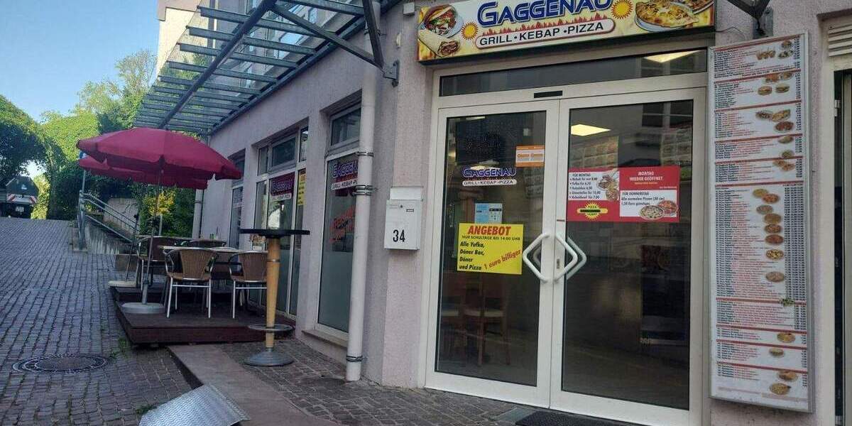 Gut laufender Imbiss mit Terrasse in Gaggenau zimmer