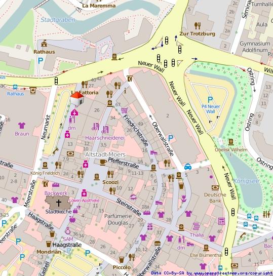 Dachgeschoßwohnung Moers - 3 Zimmer, 100 m&sup2;, 750&euro; | Angebot:22127287