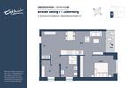 Etagenwohnung Jade - 2 Zimmer, 60 m&sup2;, 436&euro; | Angebot:25542240
