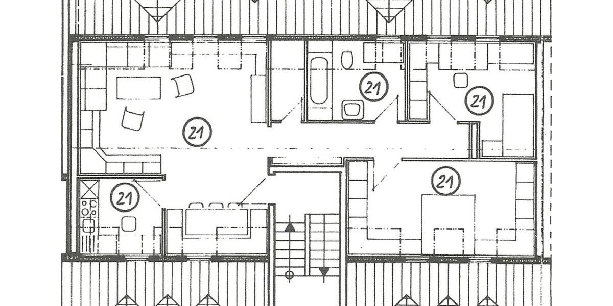 Etagenwohnung Rackwitz - 3 Zimmer, 83 m&sup2;, 715&euro; | Angebot:24431190