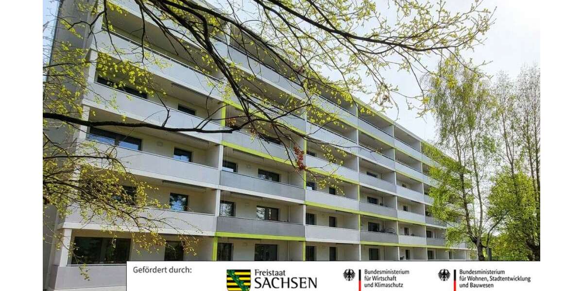 Etagenwohnung Limbach-Oberfrohna Oberfrohna - 2 Zimmer, 58 m&sup2;, 377&euro; | Angebot:26866878