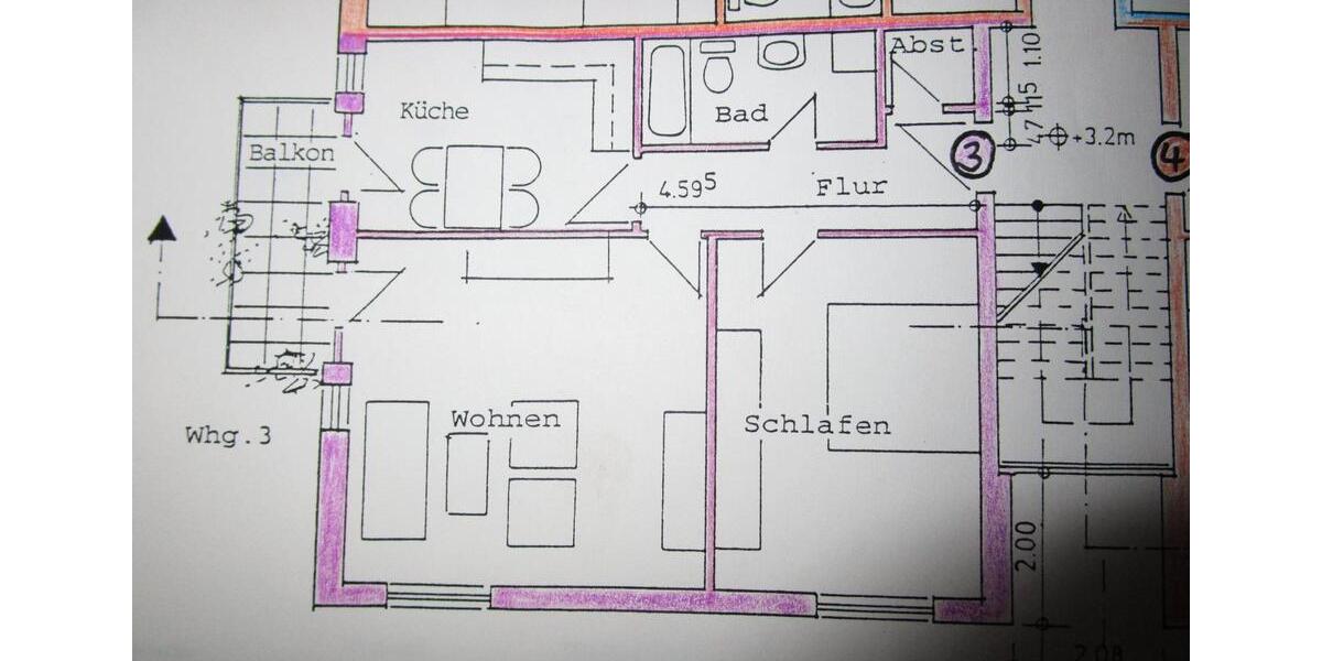 Etagenwohnung Lohne (Oldenburg) - 1 Zimmer, 66 m&sup2;, 540&euro; | Angebot:26528483