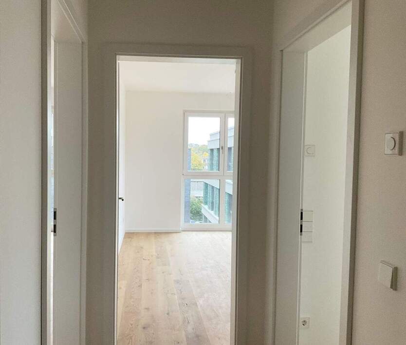 **Familien Willkommen** Wohngenuss im NEUBAU mit Dachterrasse, Tageslichtbad, Einbauküche, Parkett 5 zimmer