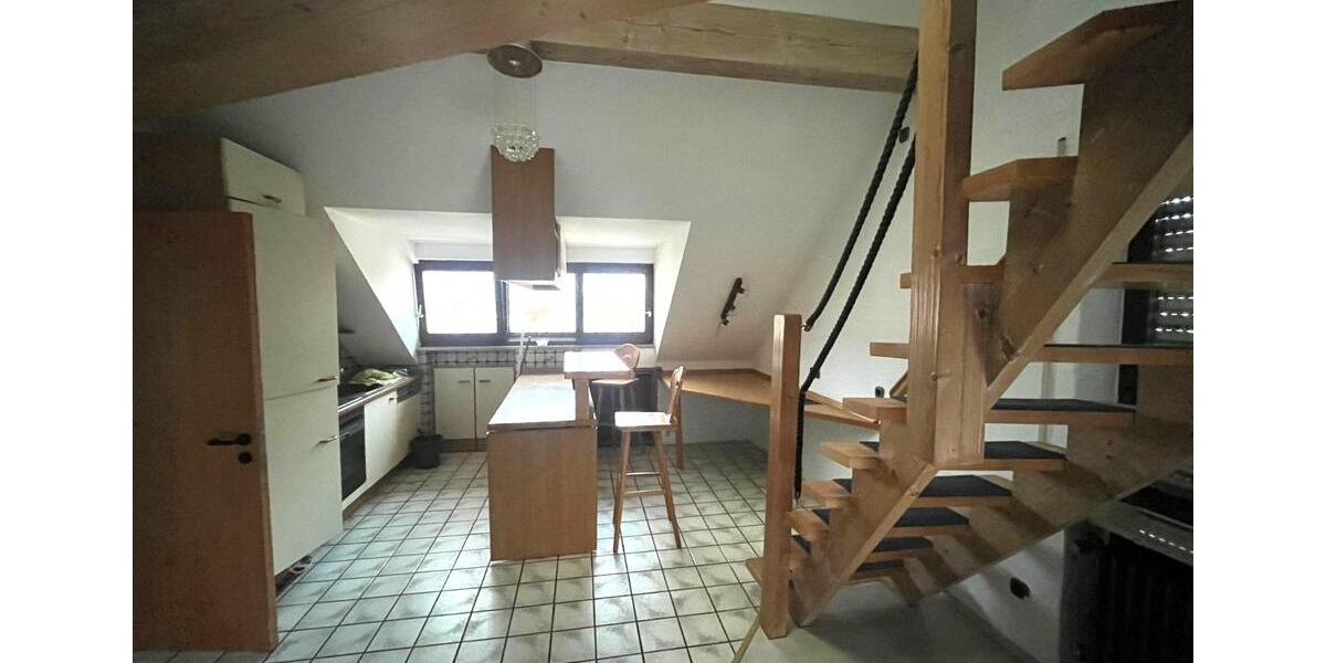 Dachgeschoßwohnung Ingolstadt Nordost - 1.5 Zimmer, 64 m&sup2;, 700&euro; | Angebot:24845562