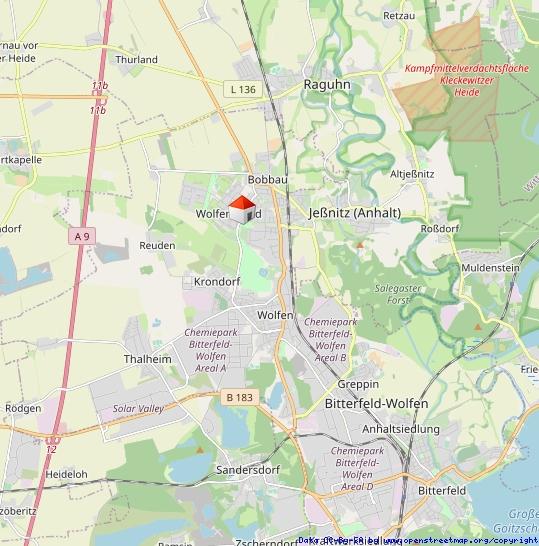 Gewerbeobjekt Bitterfeld-Wolfen Wolfen - 427&euro; | Angebot:25924783