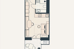 Etagenwohnung Magdeburg Leipziger Straße - 1 Zimmer, 33 m&sup2;, 950&euro; | Angebot:23544922