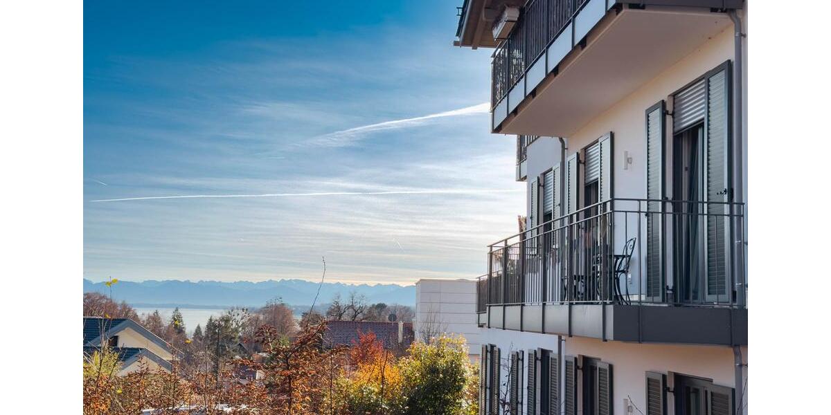 Terrassenwohnung mit See- und Bergblick in Tutzing 3 zimmer