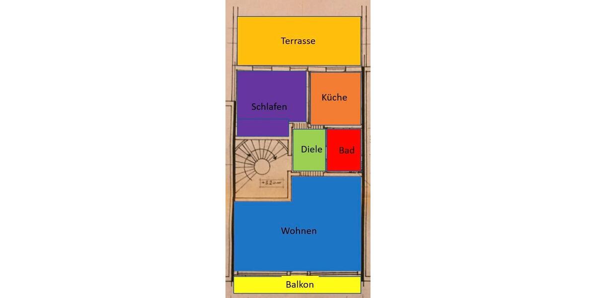 Terrassenwohnung Krefeld - 2 Zimmer, 80 m&sup2;, 720&euro; | Angebot:26644911