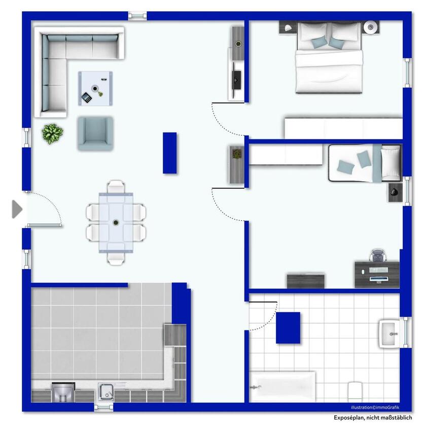 kernsanierte Dachgeschoßwohnung sofort verfügbar