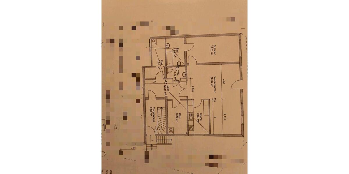 Erdgeschoßwohnung Flensburg Falkenberg - 3 Zimmer, 106 m&sup2;, 900&euro; | Angebot:25044359