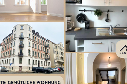 Gemütliche Wohnung im klassischen Leipziger Altbaustil in der Süd-Vorstadt I Mit Einbauküche & Balkon 2 zimmer