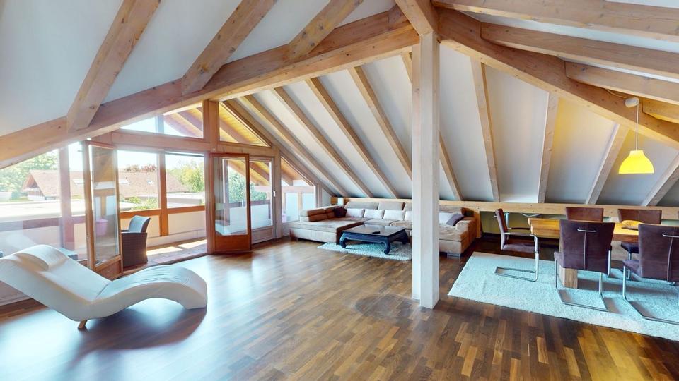 Dachgeschoßwohnung Rheinfelden (Baden) - 3.5 Zimmer, 106 m&sup2;, 1.350&euro; | Angebot:25829668