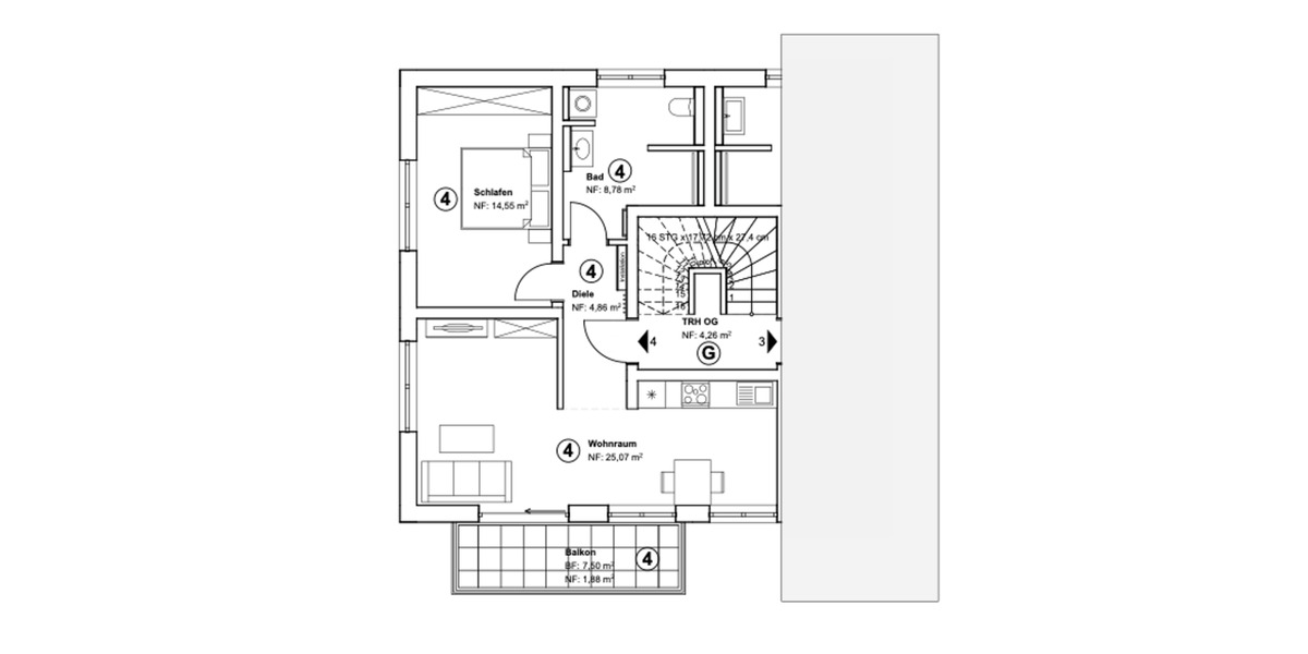 Neubau 2-Zimmer-Wohnung in Memmelsdorf 2 zimmer